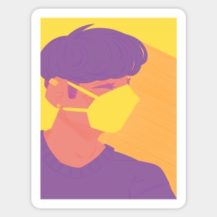 Grape-pop Sunset Sticker